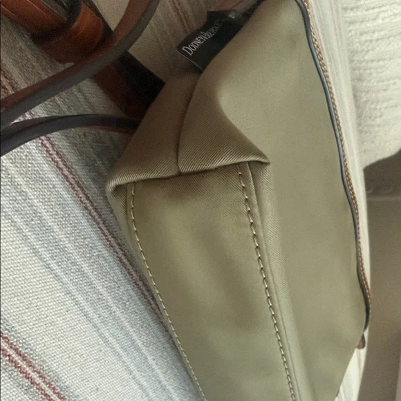 Dooney & Bourke Olive and Brown Crossbody Bag - Picture 6 of 8